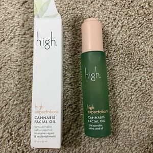 High expectations cannabis facial oil